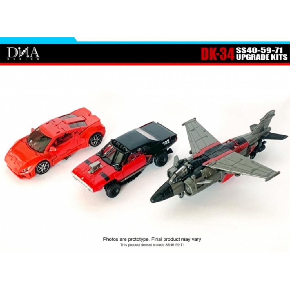 DNA Design DK 34 UPGRADE KIT FOR TRANSFORMERS STUDIO SERIES 40 SS59