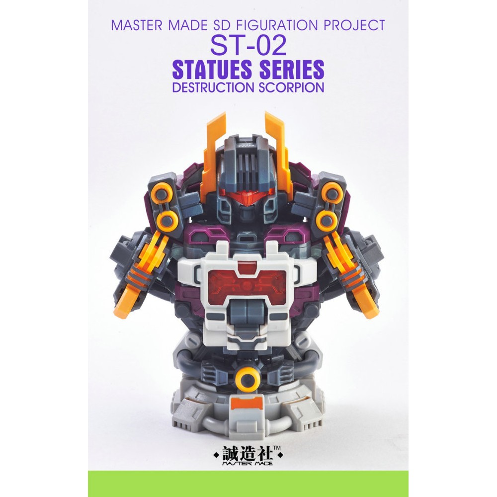 Master Made ST-02 Destruction Scorpion - Bust Add-on