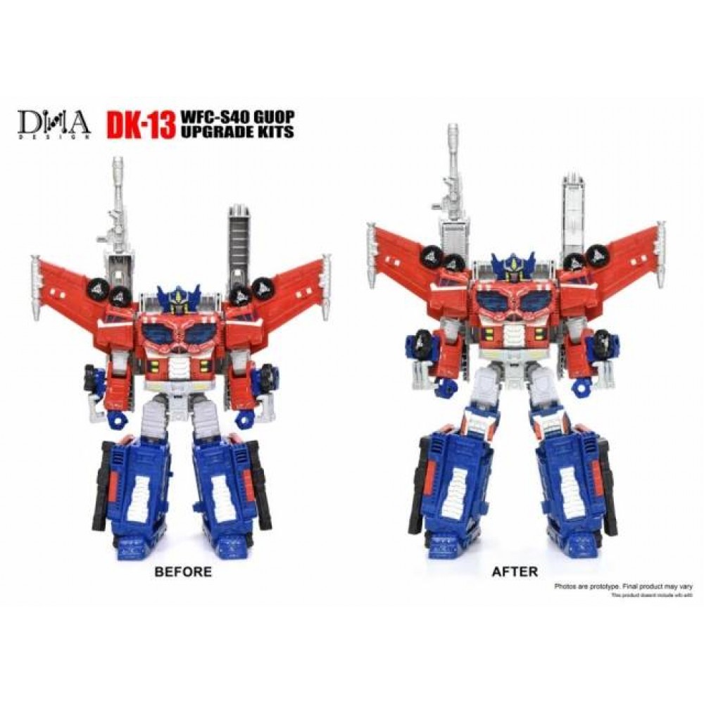 DNA Design - DK-13 WFC-S40 Siege Leader Optimus Prime Upgrade Kit (Rerun)