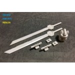 DR WU - DW-P31 - NINJIA - Set of Swords & Weapons
