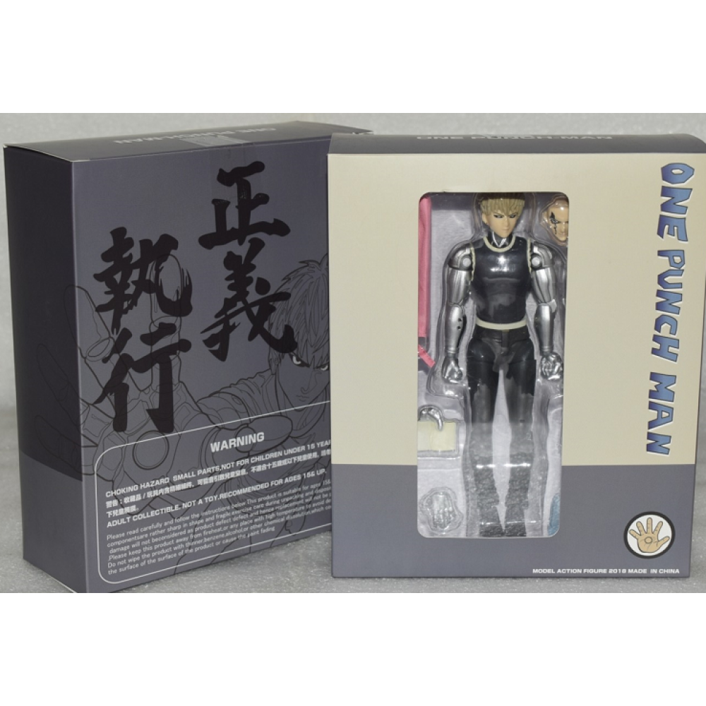 Dasin GT Model 6 Action Figure 1/12 Anime One Punch Man Genos Removable  Toys