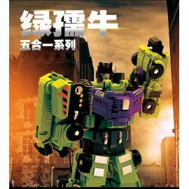 High-Speed Fighter YT-04 Green Robot