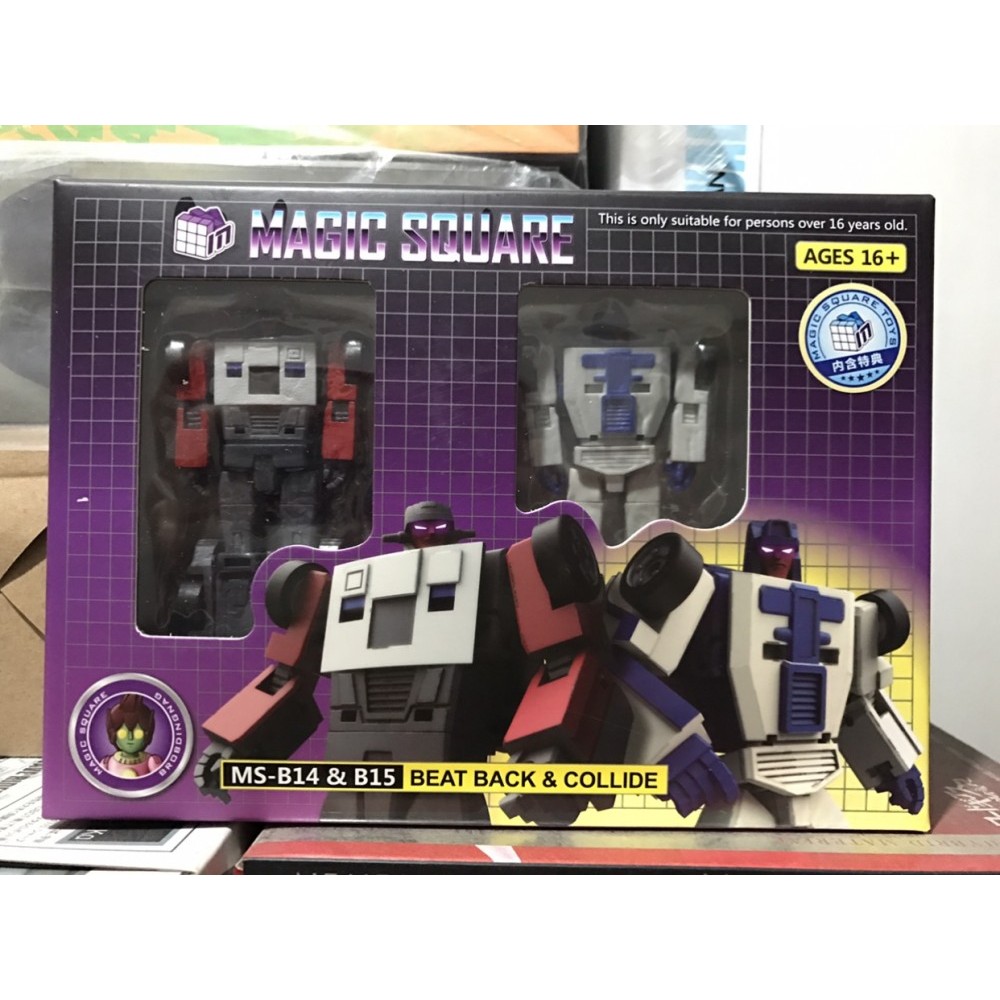 Details about   Magic Square MS-B14 & MS-B15 Beat Back Collide Breakdown Wildrider Special Gift 