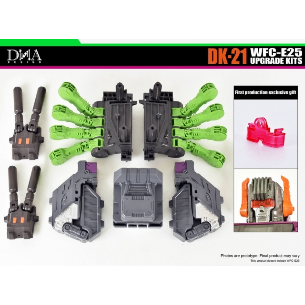 DNA Design - DK-21 UPGRADE KIT FOR EARTHRISE WFC-E25 TITAN SCORPONOK