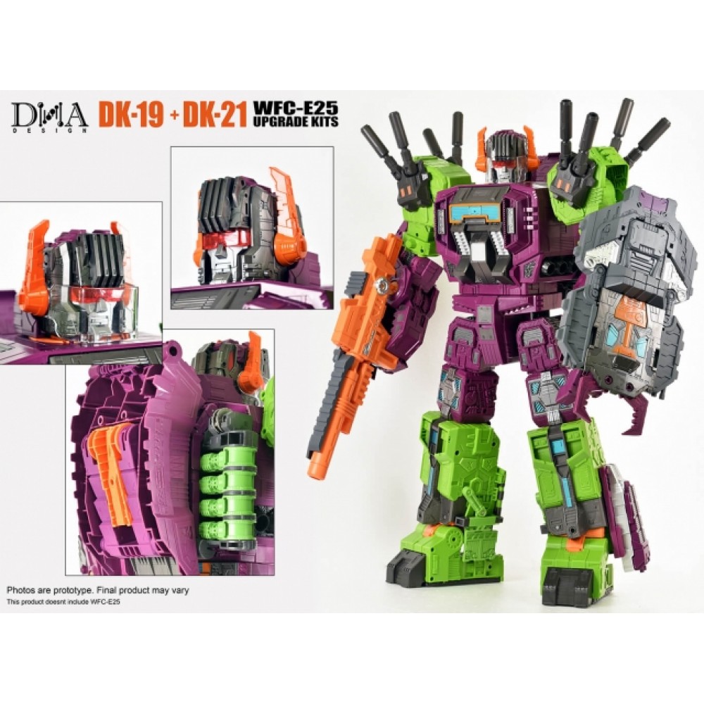 DNA Design DK-21 UPGRADE KIT FOR EARTHRISE WFC-E25 TITAN SCORPONOK