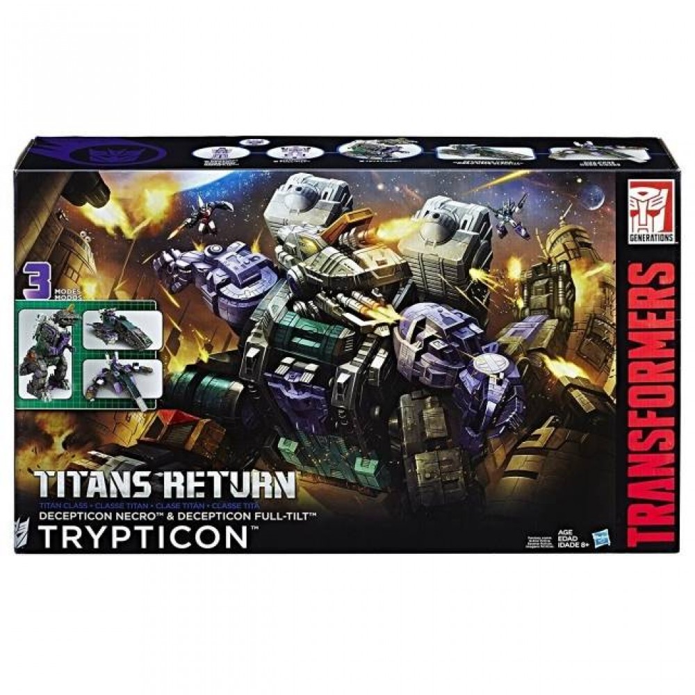 Hasbro Titans Return   -TITAN CLASS - TRYPTICON