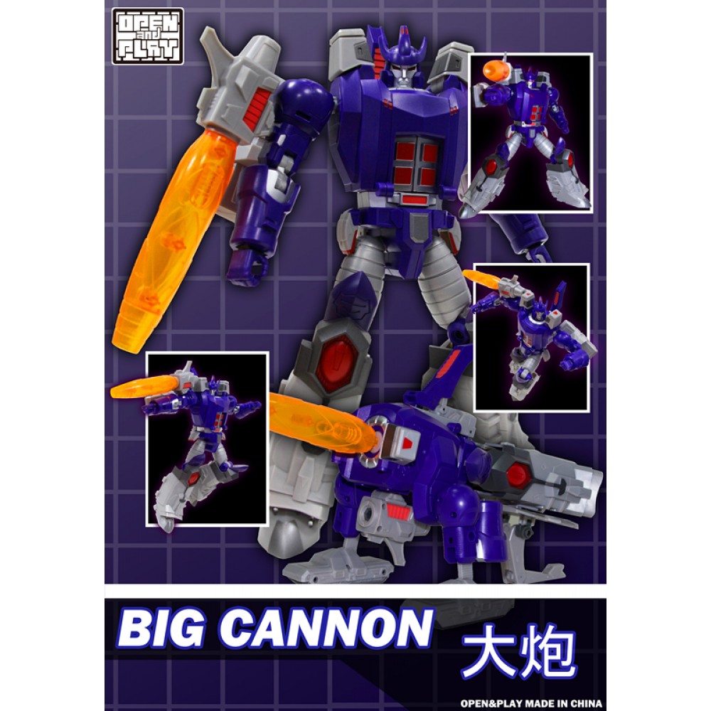 Transformers toy OpenPlay Big Cannon Galvatron Loose Version no Box in stock