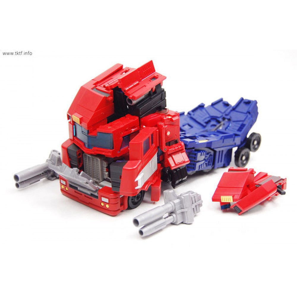 Toy Review: Fansproject TFX-06 Parallax Red Armor - Kuma Style