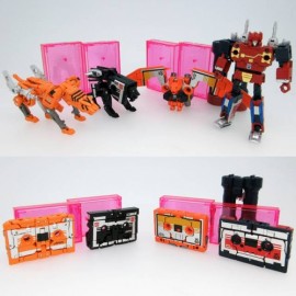 Takara Transformers Masterpiece MP-15E/16E - Cassettebot  vs Cassettron Exclusive