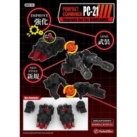 Perfect Effect  PC-21 Perfect Effect  POTP Dinobots Volcanicus Add on Set