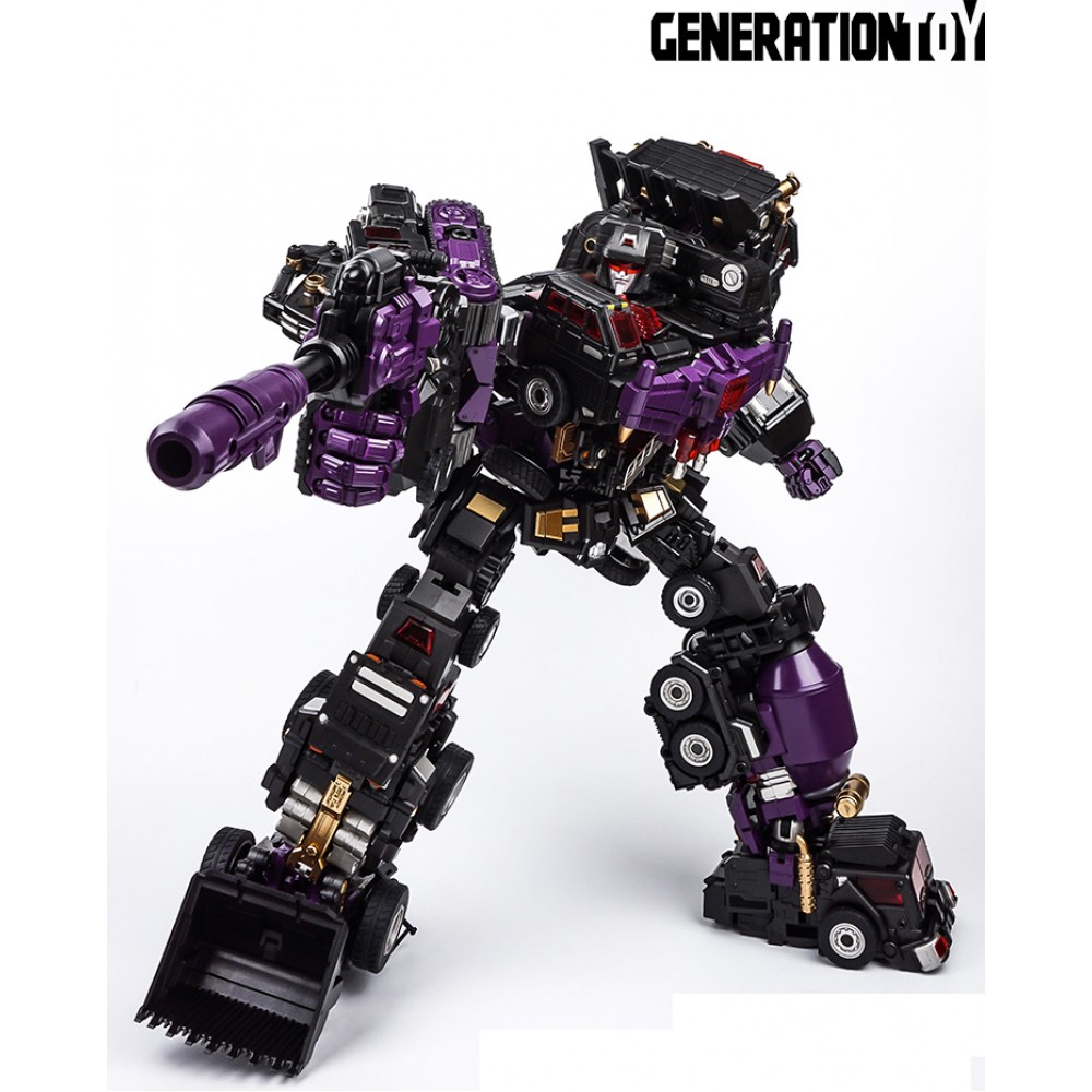 Generation Toy GT-88 BlackJudge Devastator Black Metallic