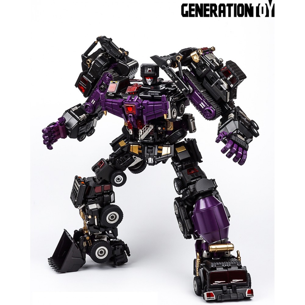 Generation Toy GT-88 BlackJudge Devastator Black Metallic