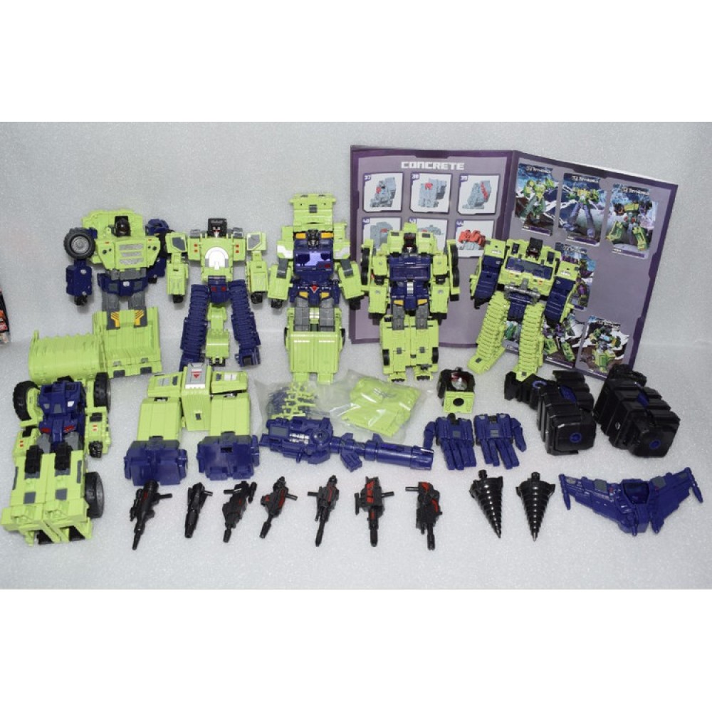 ToyWorld TW-C07 Constructor Full Set BoxSet (green)