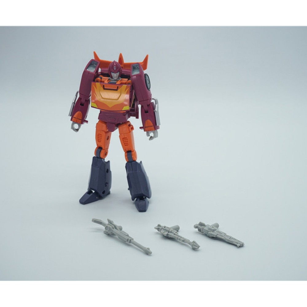 New PAPA Toys Transformers PPT-04 Flame Warrior Hot Rod In Stock 
