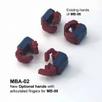  Fanshobby  MBA-02  Articulated hands for MB-06 