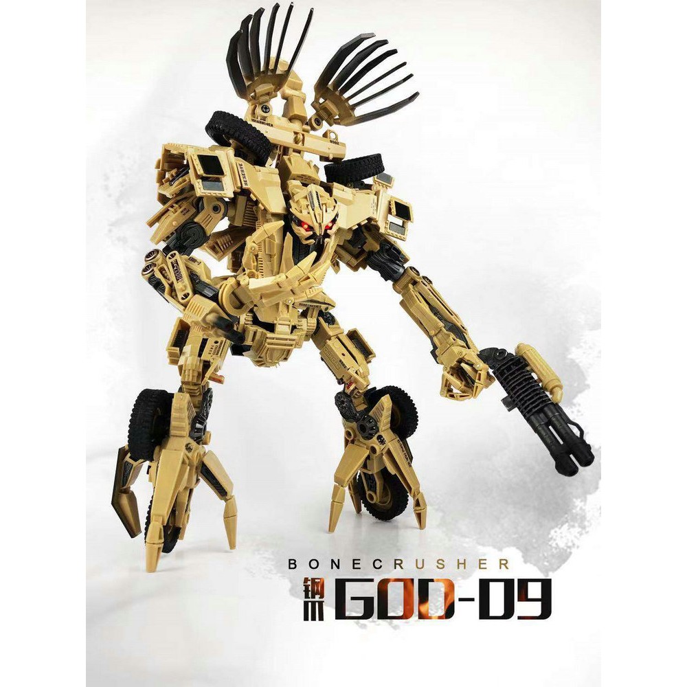 TF Dream Factory GOD-09 STEEL CLAW Transformers Bonecrusher (2nd