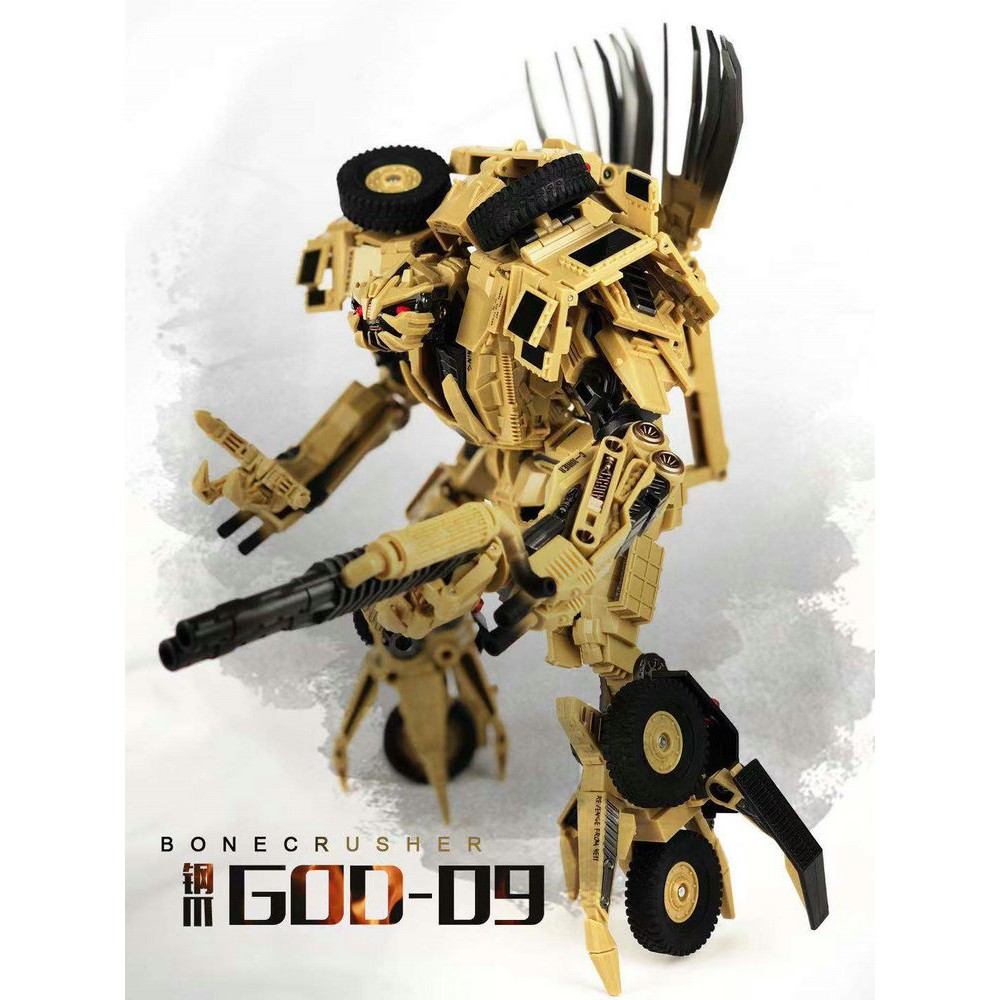 TF Dream Factory GOD-09 STEEL CLAW Transformers Bonecrusher (2nd