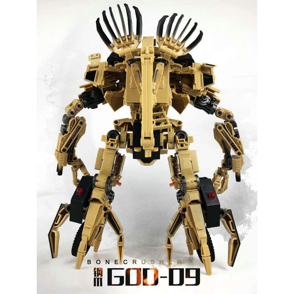 TF Dream Factory GOD-09 STEEL CLAW Transformers Bonecrusher (2nd