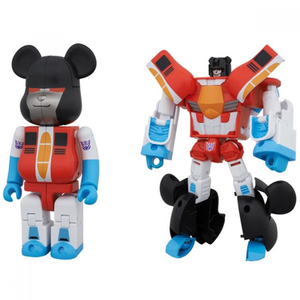 TakaraTomy Transformers Bearbrick Starscream