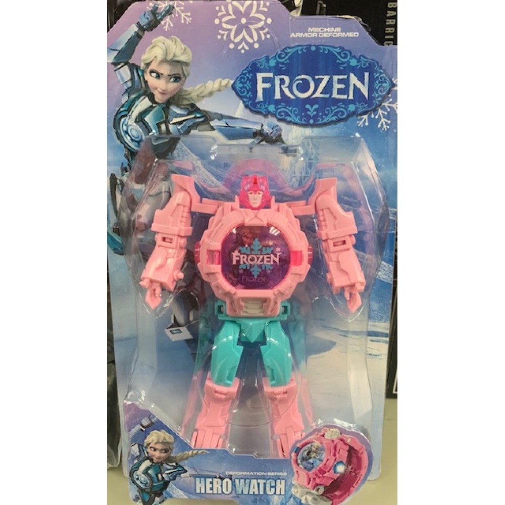 New Kids Led Light Digital On theme of Frozen Watch for Girls Kids Pack of 1