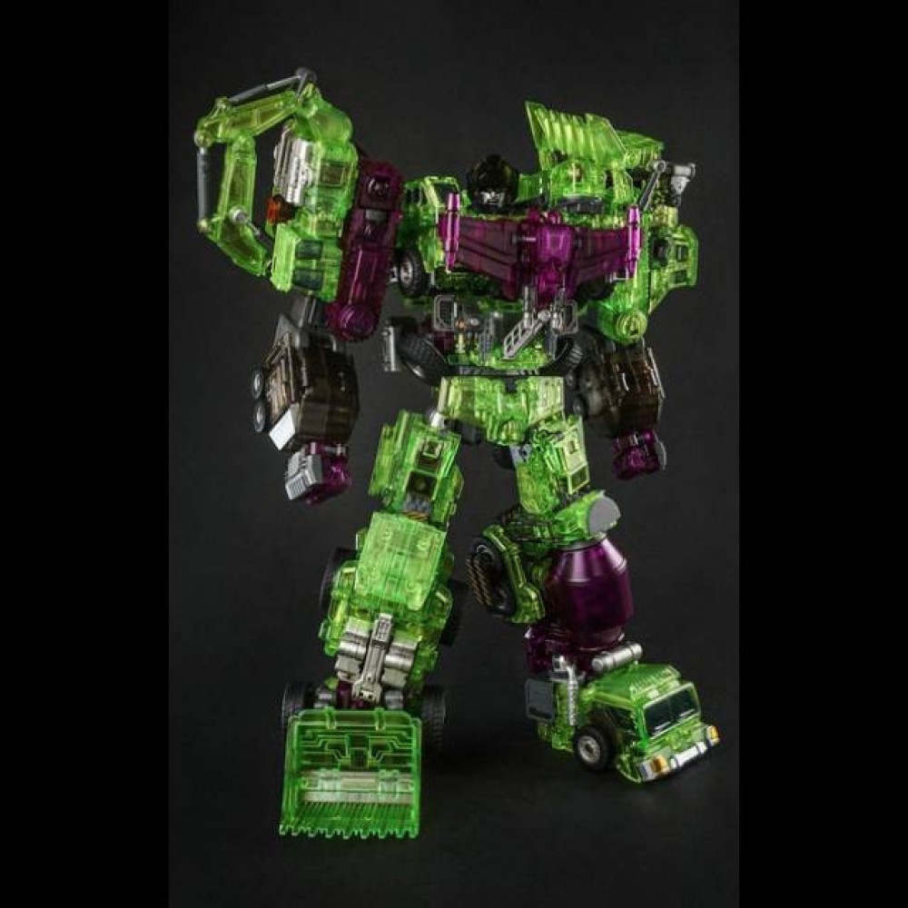 Generation Toy - Gravity Builder - GT-01GS - Green Shadow - Set of 6 Figures