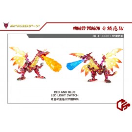 Jiangxing JX-MetalBeast-01 Winged Dragon (2021 Rerun)