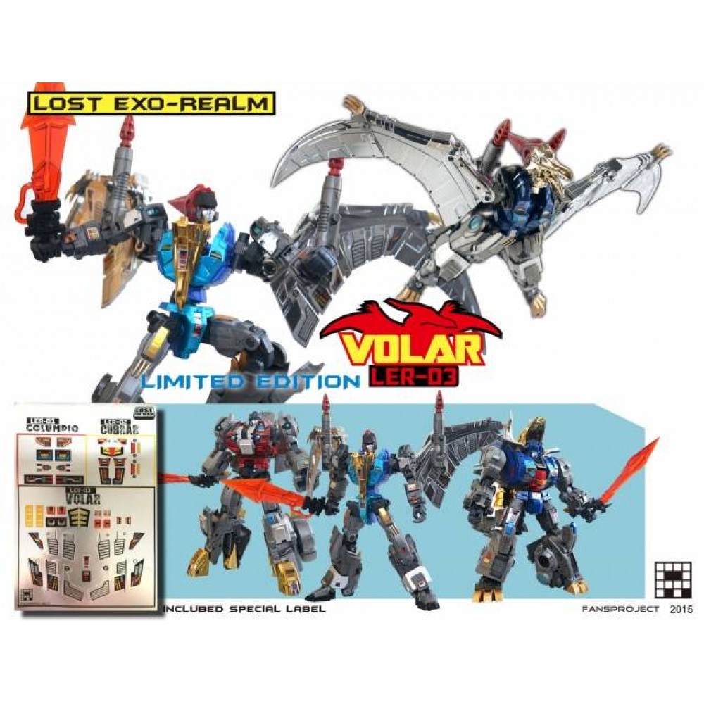 Fansproject - Lost Exo Realm - LER-03D Volar - Limited Edition