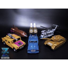 Zeta Toys  ZA-08 ARMAGEDDON COMBINER DIE-CAST CHEST VERSION SET OF 5