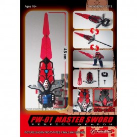 Perfect Effect - PW-01 Red Master Sword
