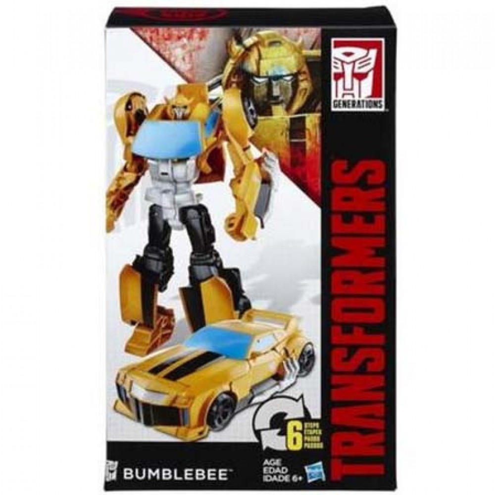 Hasbro Transformers Generations Leader Bumblebee (6 Steps)
