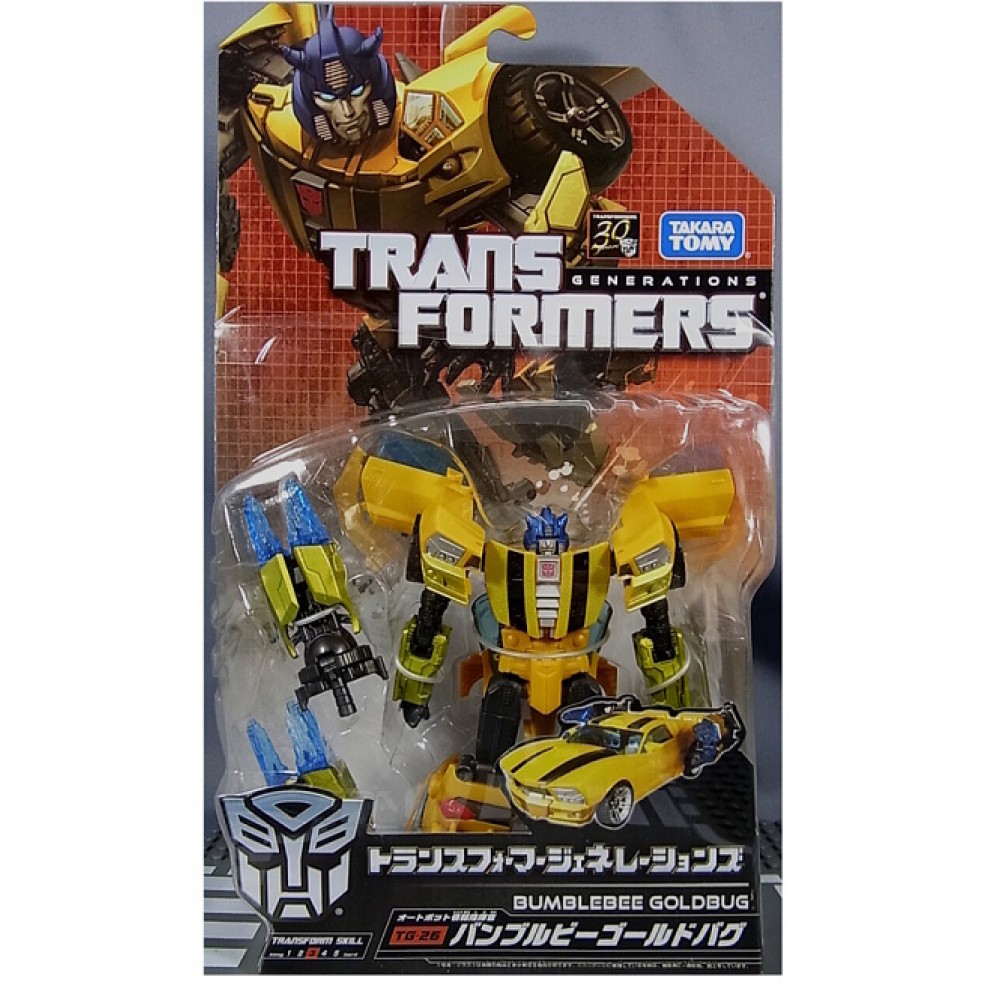 Transformers Generations TG-26 Bumblebee Gold Bug