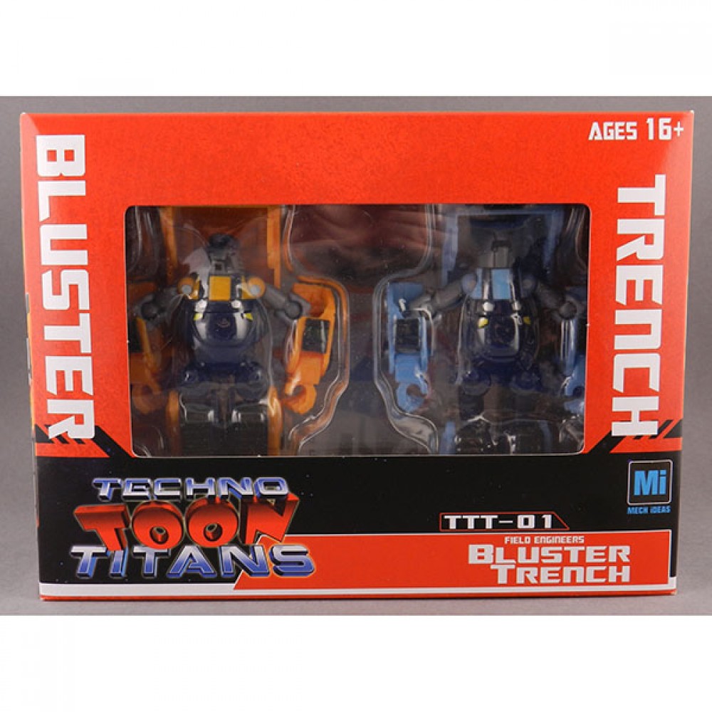 Mech ideas: Mech Ideas Techno Toon Titans Bluster and Trencht
