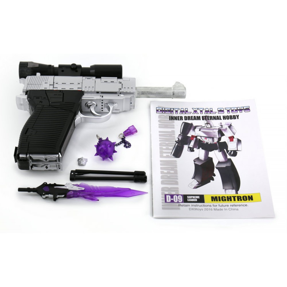 DX9 D09 MIGHTRON Transformers Masterpiece Scale on sale Megatron action figure