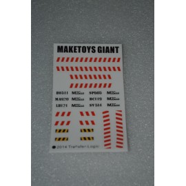 Maketoys Giant Sticker                       Sticker