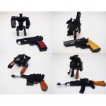 Guns Robot Set of 4