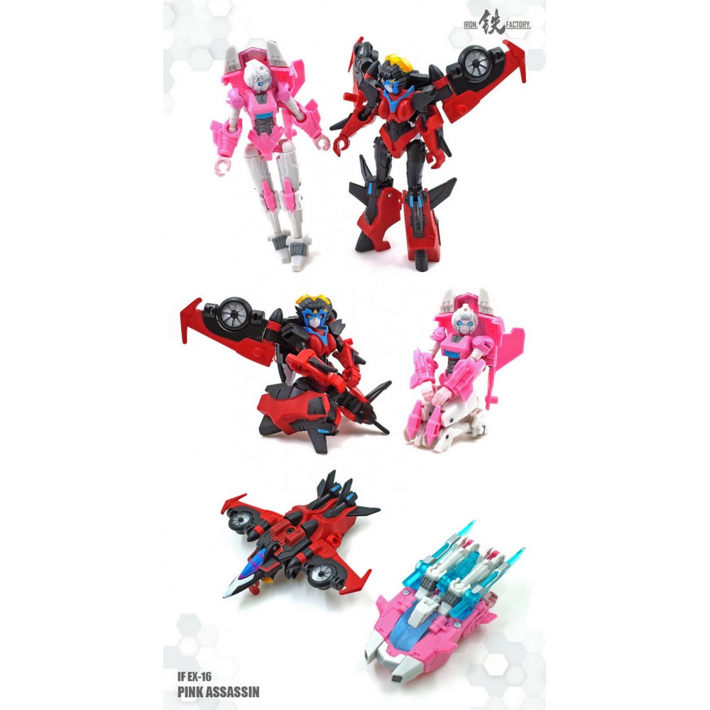 IronFactory IF-EX16 Pink Assassin (Teeny Tiny Arcee)