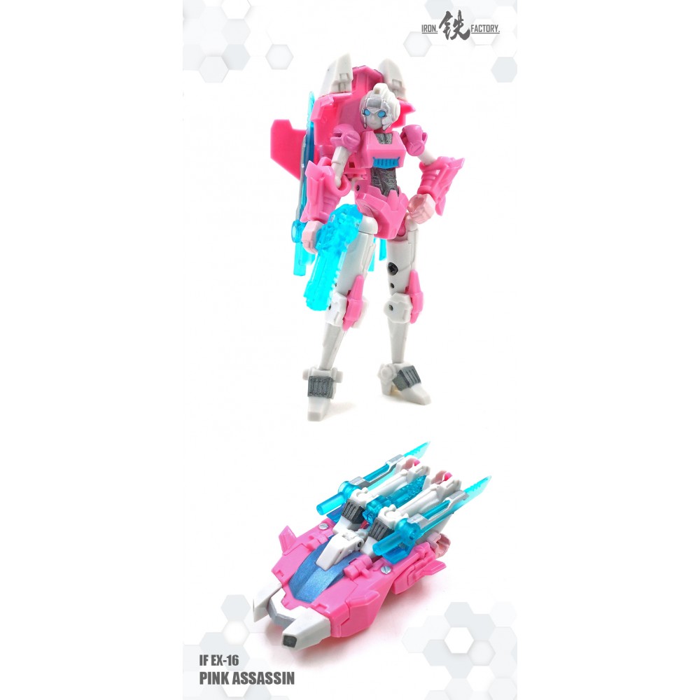 IronFactory IF-EX16 Pink Assassin (Teeny Tiny Arcee)