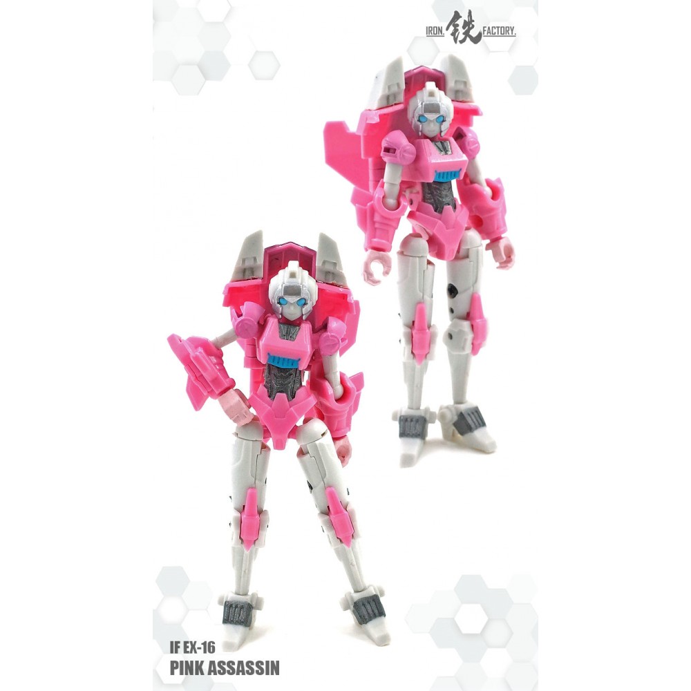 IronFactory IF-EX16 Pink Assassin (Teeny Tiny Arcee)