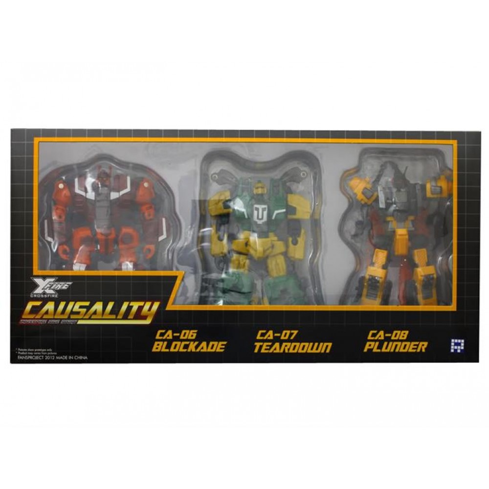 Fansproject casuality Crossfire purchases Insecticons set