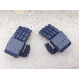 KFC- KP-07  posable hands for MP13 (BLUE)
