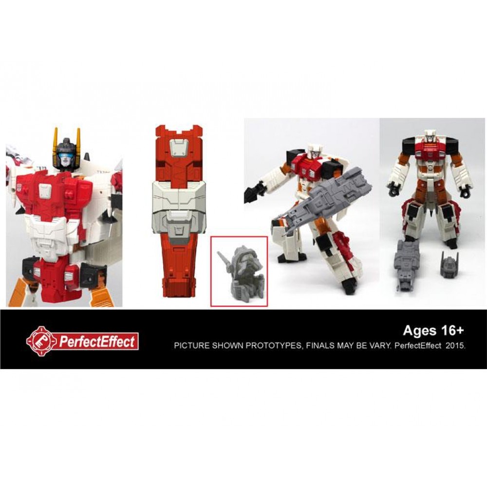 Transformers toy AMO PC-03 Combiner Upgrade Set:Superion Set In stock New 