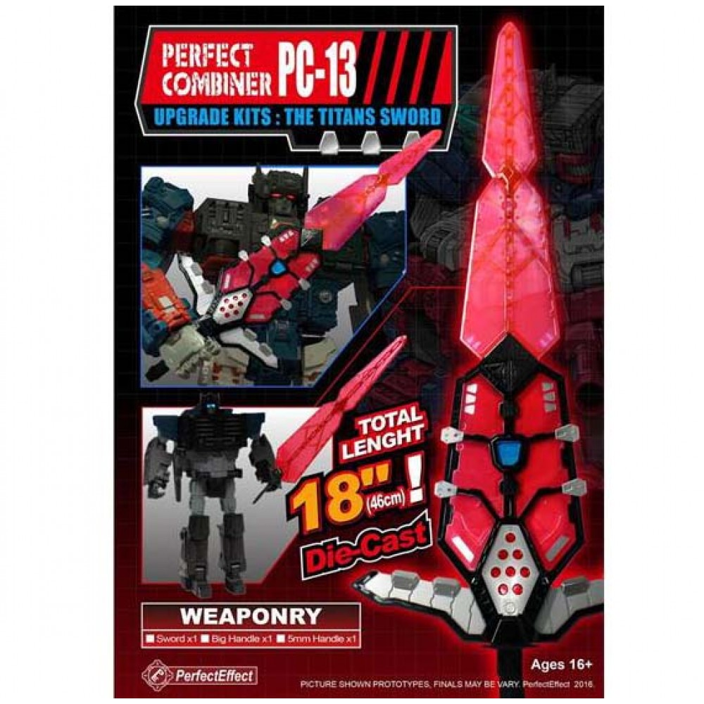 Perfect Effect  PC-13 Perfect Combiner Upgrade Sword