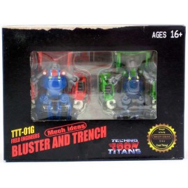 Mech Ideas  TTT-01G Bluster and Trencht  Mario TFcon  