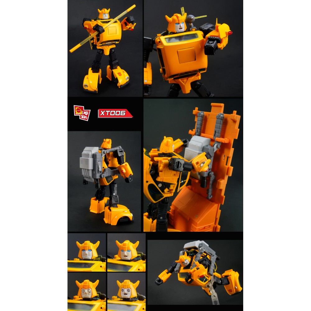 New Transformers X2Toys XT006 upgrade kit Add on for MP21 Bumblebee In stock