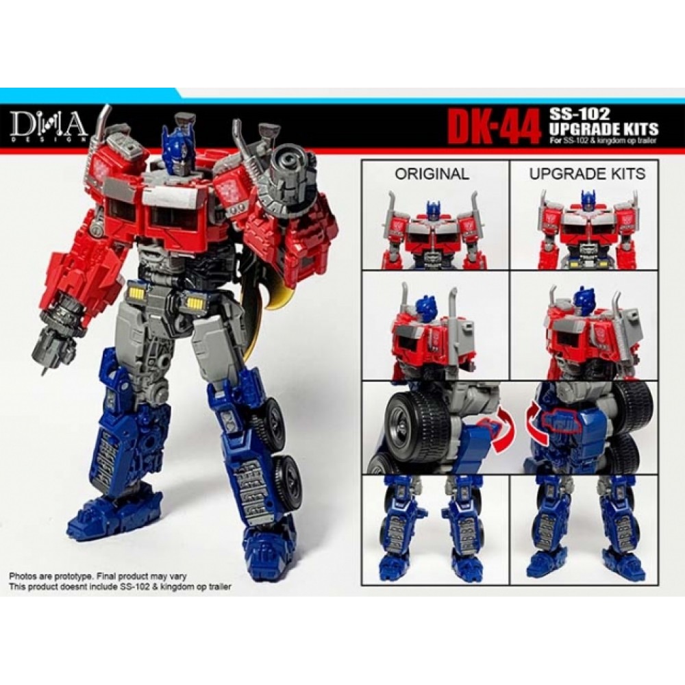 DNA Design - DK-44 Upgrade Kit for Buzzworthy Bumblebee SS-102 Optimus Prime ( With First Edition Parts)