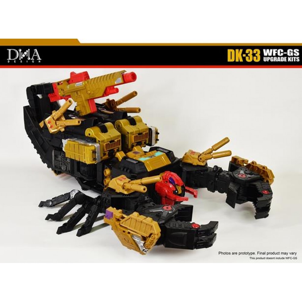 DNA Design - DK-33 UPGRADE KIT FOR TRANSFORMERS GENERATIONS