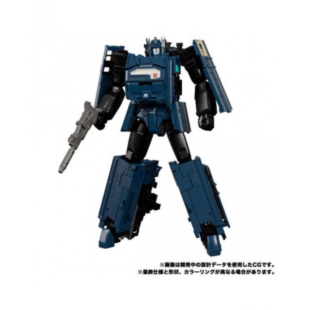 Takaratomy MP Gattai MPG-02 Trainbot Getsuei Raiden Combiner