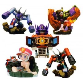 Kaiyodo Transformers K.T Figure Collection  Set of 5