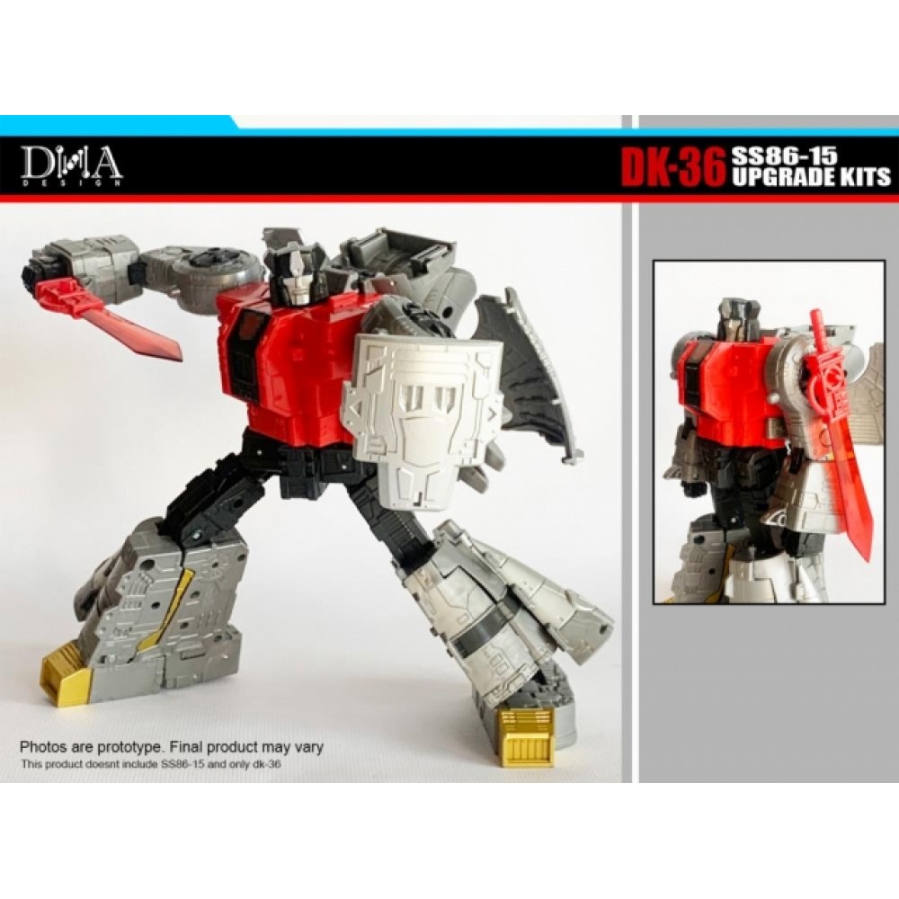 DNA Design - DK-36 UPGRADE KIT FOR TRANSFORMERS STUDIO SERIES 86-15 SLUDGE 