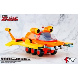 Action toys  West Saga Starzinger Die-cast Vehicle Starbood with Don Hakka Set  